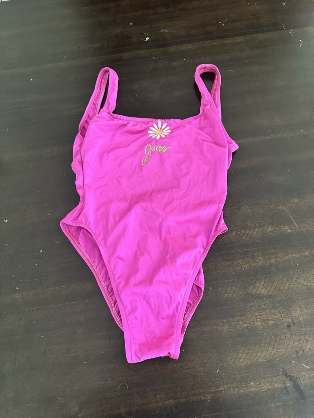 Vintage 90s Guess Swimsuit One Piece Vacation Size 7/8